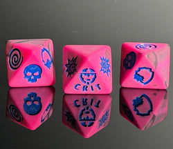 Don't Be a Nimrod D8 Dice Set (ONLINE ORDER ONLY)