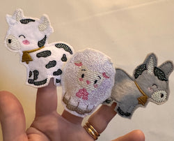 Nativity Finger Puppets Quiet Book, Religious Story Activity for Kids,
Felt and Mylar Christmas Gift (ONLINE ORDER ONLY)