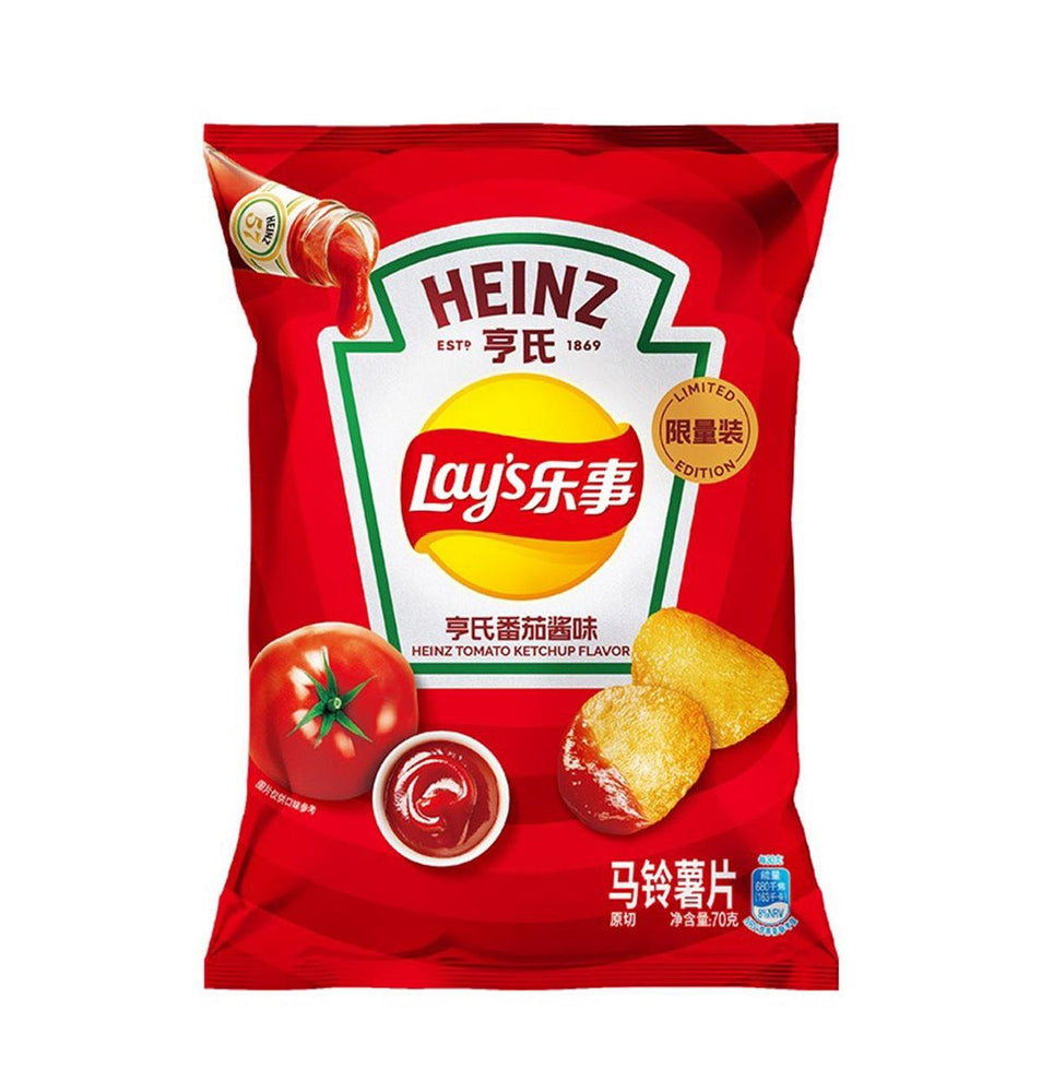 Lay’s Heinz Tomato Ketchup (70g) (China) (ONLINE ORDER ONLY)