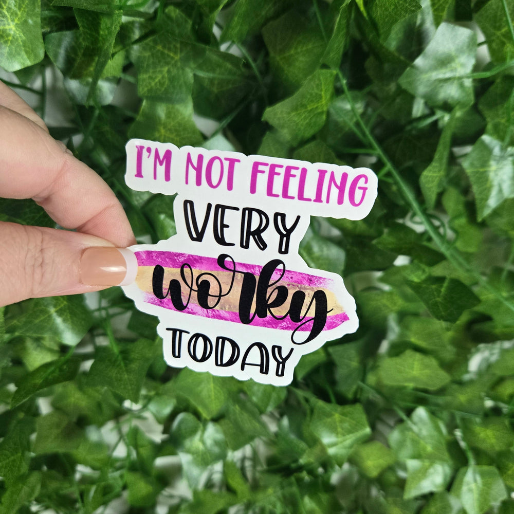 Sarcastic Work Stickers (ONLINE ORDER ONLY)