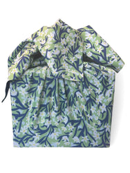 Set of 3 (S, L, XL) Reusable Cloth Furoshiki Gift Wrap | Spring Floral & Deep Blue (ONLINE ORDER ONLY)
