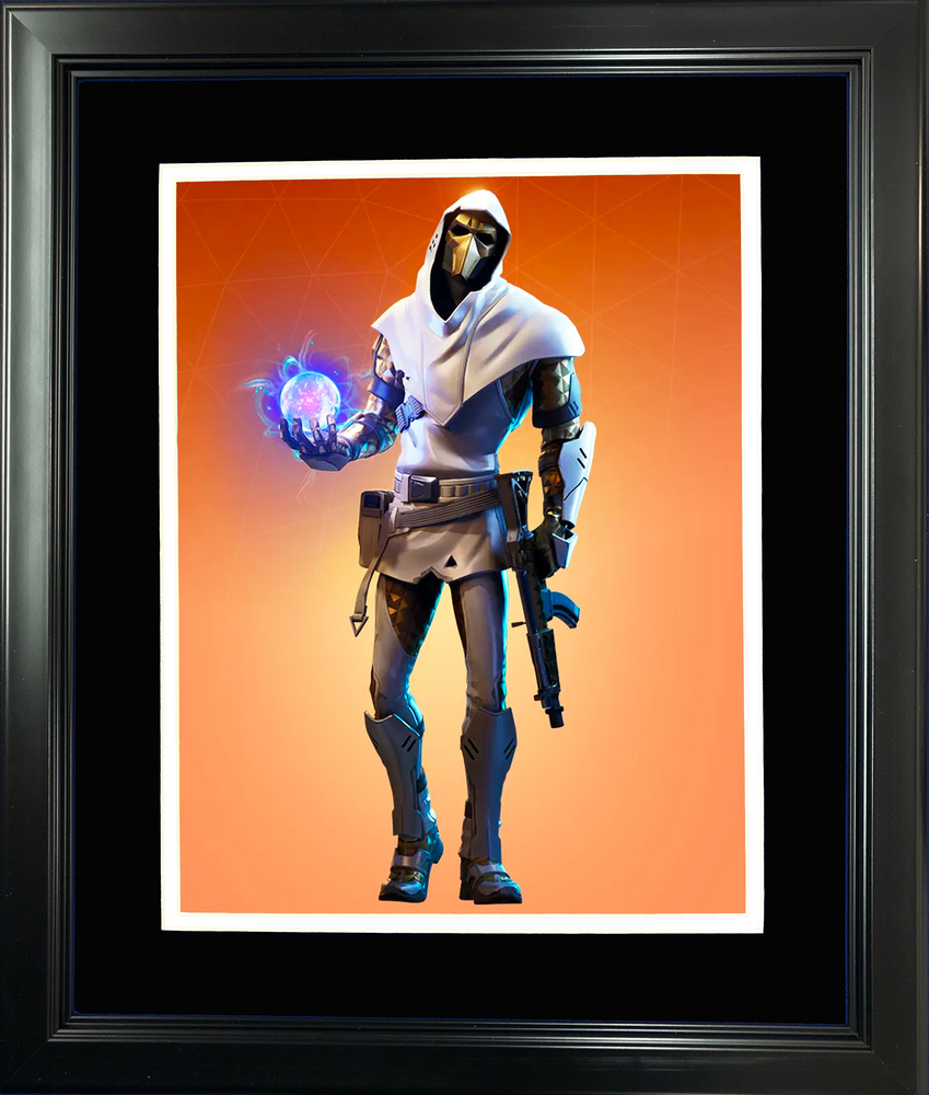 Framed Fusion Legendary Fortnite Skin 11"x14" Video Game Photo (ONLINE ORDER ONLY)