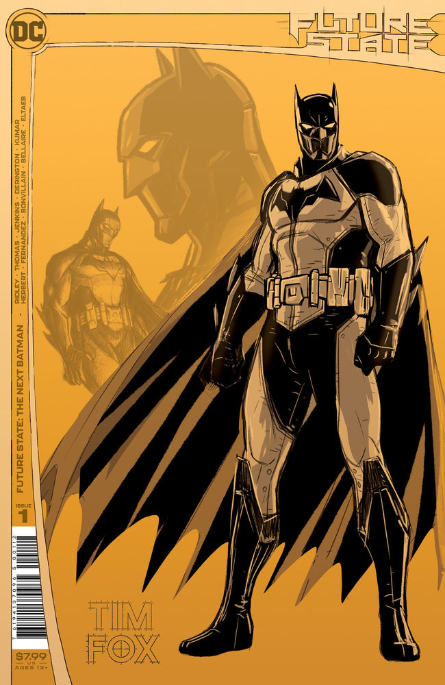 Future State The Next Batman #1 (Of 4) 2nd Print Tim Fox Design Variant (02/03/2021) Dc (ONLINE ORDER ONLY)
