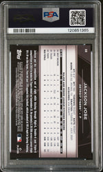 Graded 2025 Topps Chrome Black Jackson Jobe #60 Blue Lava /150 Rookie RC Baseball Card PSA 10 Gem Mint (ONLINE ORDER ONLY)