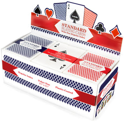 Playing Cards, 12 Decks Mixed Red/Blue (ONLINE ORDER ONLY)