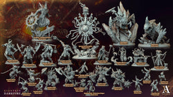 3D Printed Archvillain Games Darkfire Ogre Giantkin Darkfire Archvillain Society Vol. XXXIV 28 32mm D&D (Online Only)