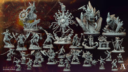 3D Printed Archvillain Games Darkfire Ogre Giantkin Darkfire Archvillain Society Vol. XXXIV 28 32mm D&D (Online Only)