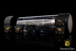 Matte Black D8 Dice (ONLINE ORDER ONLY)