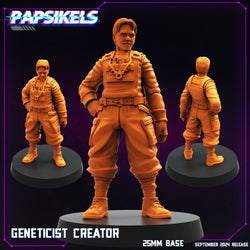 3D Printed Papsikels SEPTEMBER 2024 CYBERPUNK Geneticist Set 28mm 32mm (Online Only)