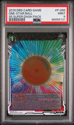 2018 DRAGON BALL SUPER SUPER DASH ONE-STAR BALL #P-089 - PSA 9 (Online Order Only)