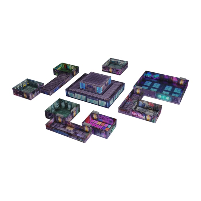 Tenfold Dungeon: Cyberpunk City (ONLINE ORDER ONLY)