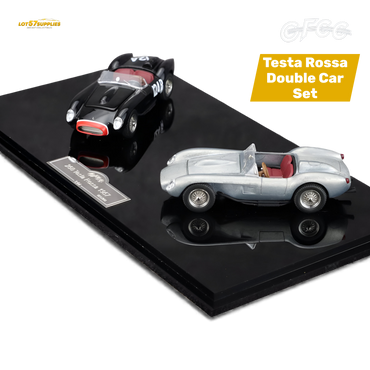 (Pre-Order) GFCC 250 Testa Rossa - Black Beauty Double Car Set 1:64 (ONLINE ORDER ONLY)