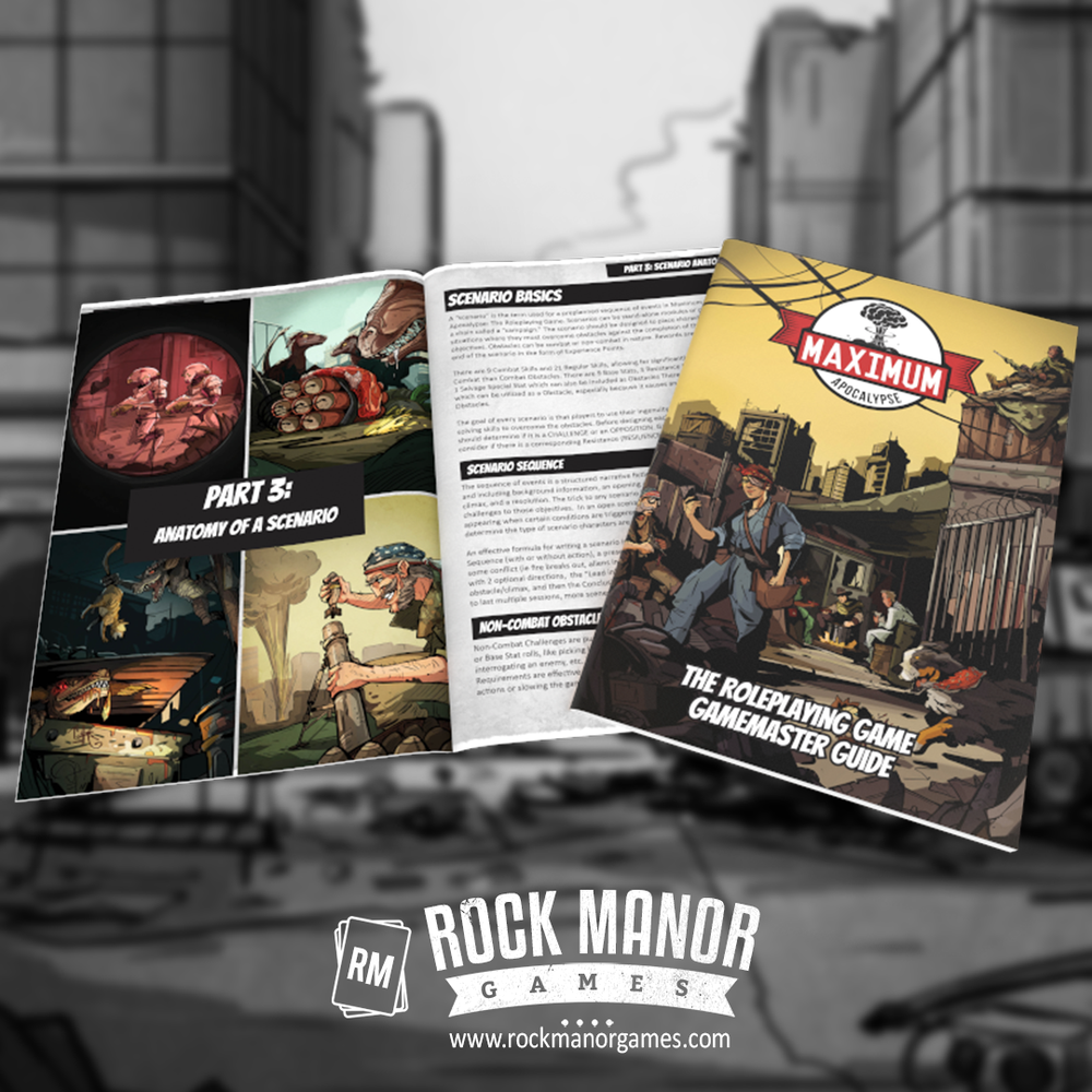 Maximum Apocalypse RPG: Gamemaster Guide (Online Order Only)