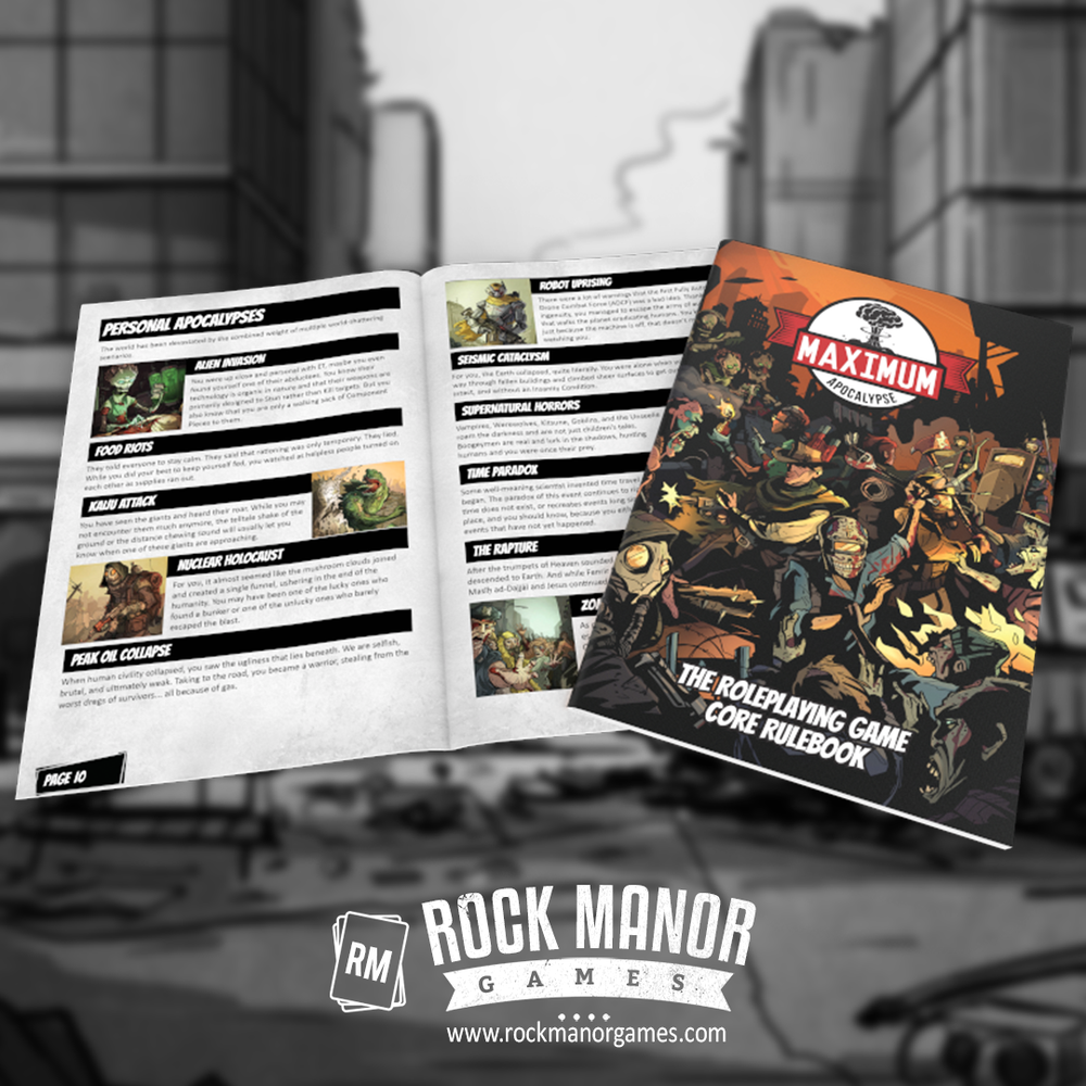Maximum Apocalypse RPG: Core Book (Online Order Only)