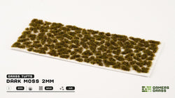 Gamers Grass | Grass Tuft | Dark Moss (2mm) (ONLINE ORDER ONLY)
