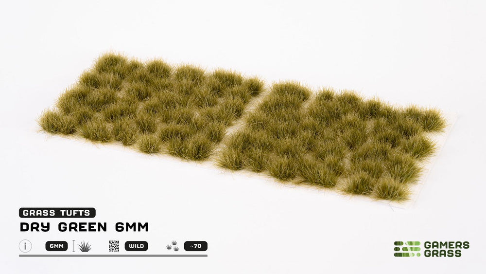 Gamers Grass | Grass Tuft | Dry Green (ONLINE ORDER ONLY)