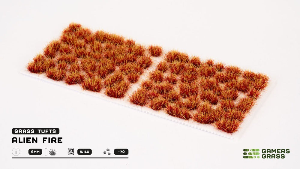 Gamers Grass | Alien Tuft | Fire Tuft (ONLINE ORDER ONLY)