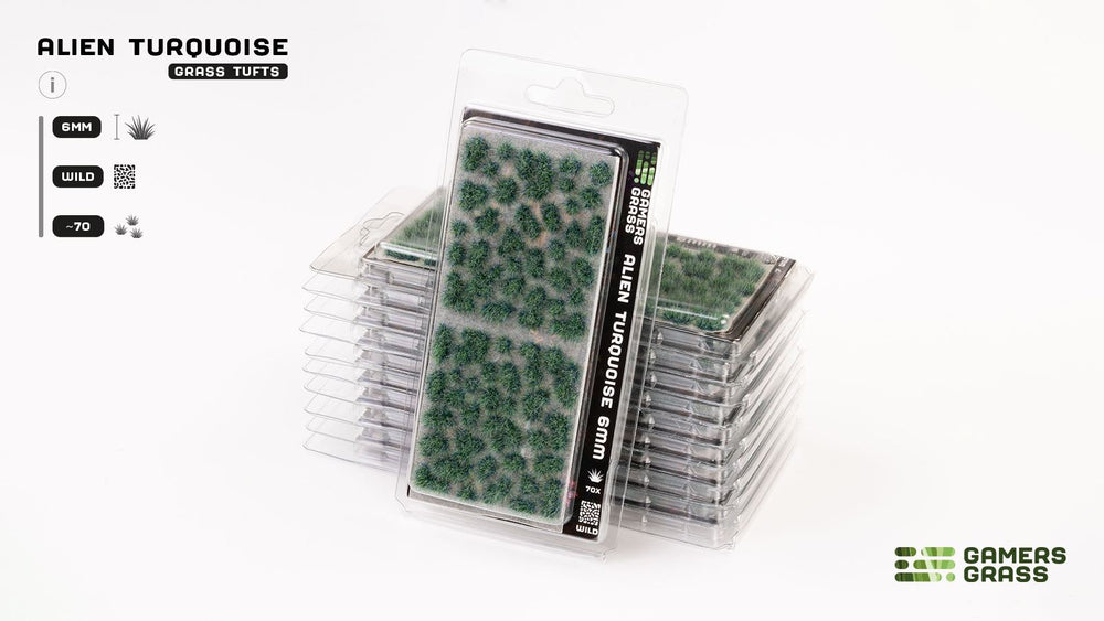 Gamers Grass | Alien Tuft | Alien Turquoise (ONLINE ORDER ONLY)