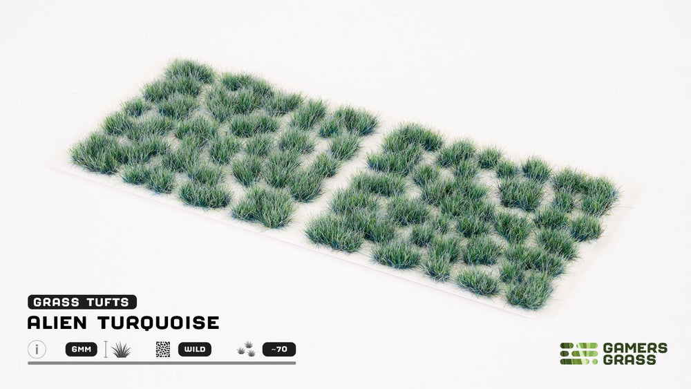 Gamers Grass | Alien Tuft | Alien Turquoise (ONLINE ORDER ONLY)