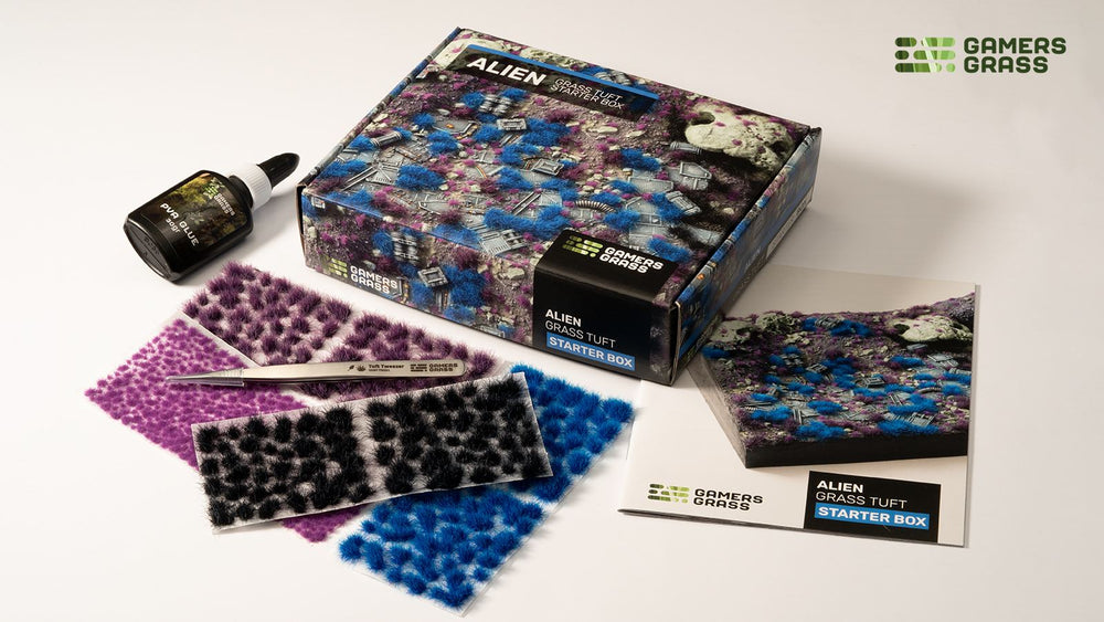 Gamers Grass | Tuft Starter Box | Alien Grass (ONLINE ORDER ONLY)