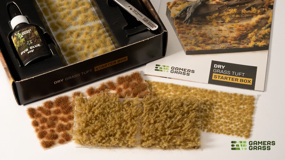 Gamers Grass | Tuft Starter Box | Dry Grass (ONLINE ORDER ONLY)