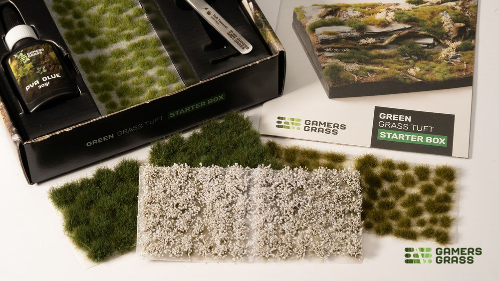 Gamers Grass | Tuft Starter Box | Green Grass (ONLINE ORDER ONLY)