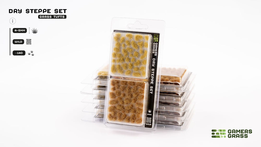 Gamers Grass | Grass Tuft Set | Dry Steppe (ONLINE ORDER ONLY)