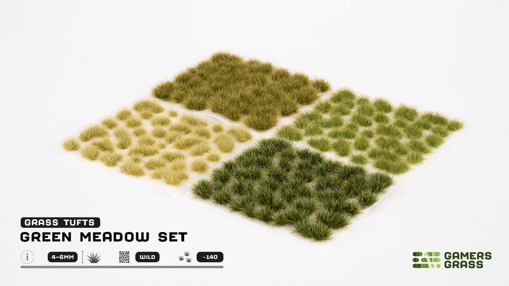 Gamers Grass | Grass Tuft Set | Green Meadow