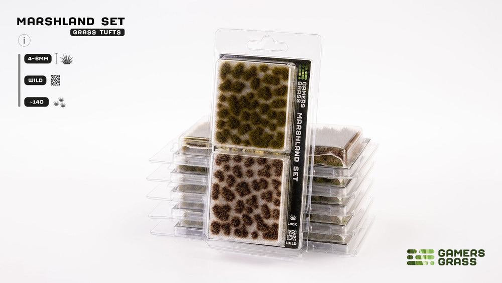 Gamers Grass | Grass Tuft Set | Marshland (ONLINE ORDER ONLY)