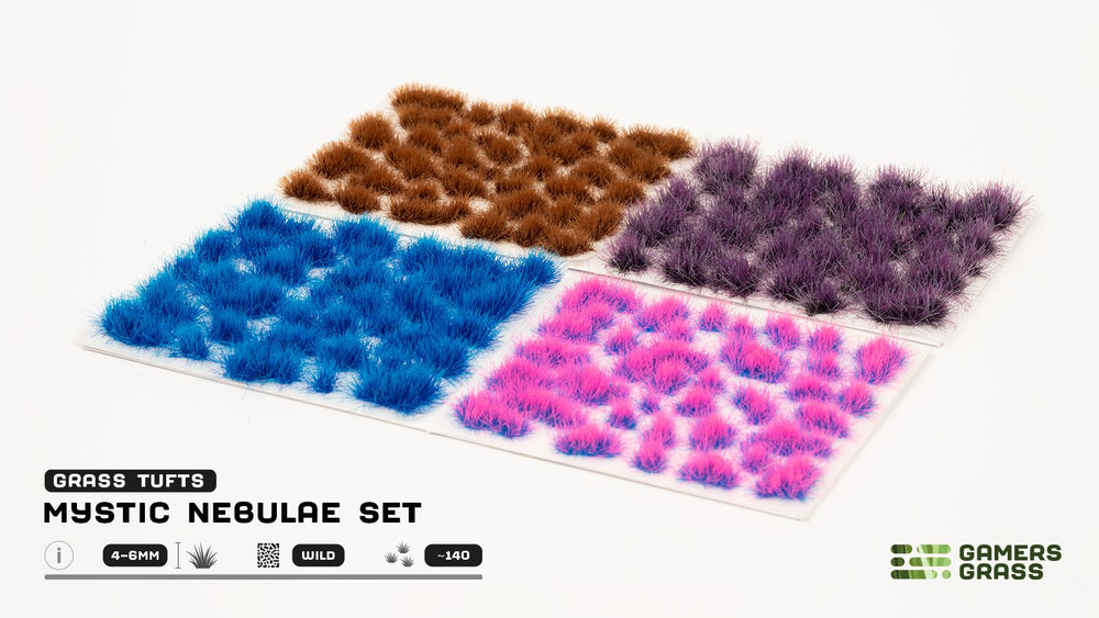 Gamers Grass | Grass Tuft Set | Mystic Nebulae