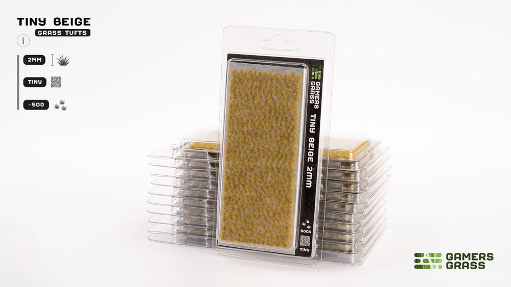 Gamers Grass | Tiny Tufts | Beige (ONLINE ORDER ONLY)