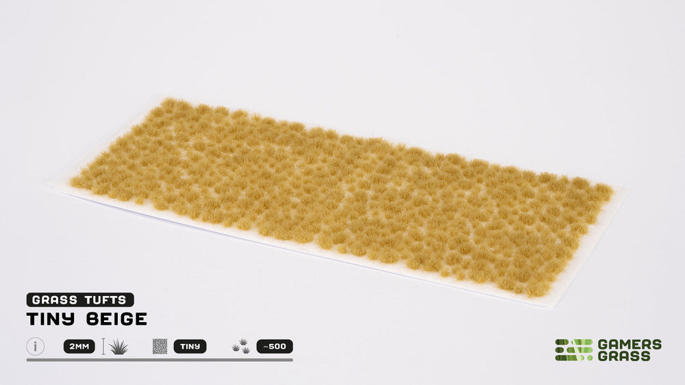 Gamers Grass | Tiny Tufts | Beige (ONLINE ORDER ONLY)