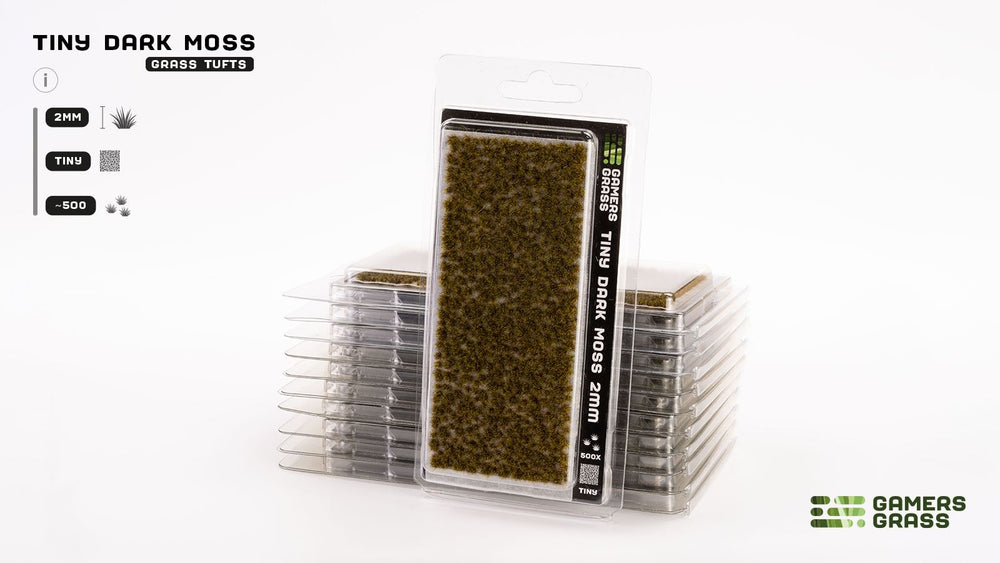Gamers Grass | Tiny Tufts | Dark Moss (ONLINE ORDER ONLY)