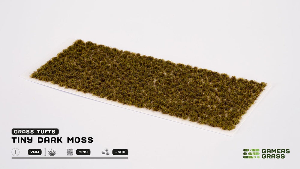Gamers Grass | Tiny Tufts | Dark Moss (ONLINE ORDER ONLY)