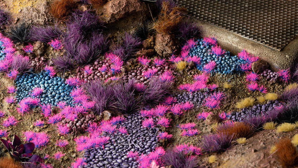 Gamers Grass | Tiny Tufts | Alien Neon