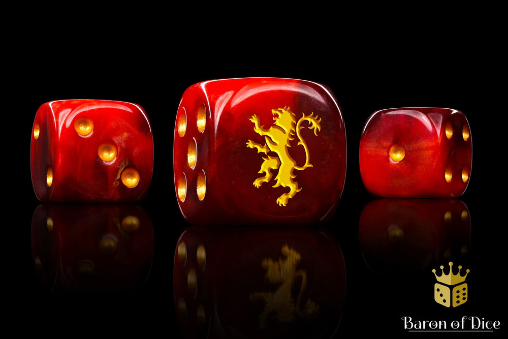 Royal Lion Dice (ONLINE ORDER ONLY)