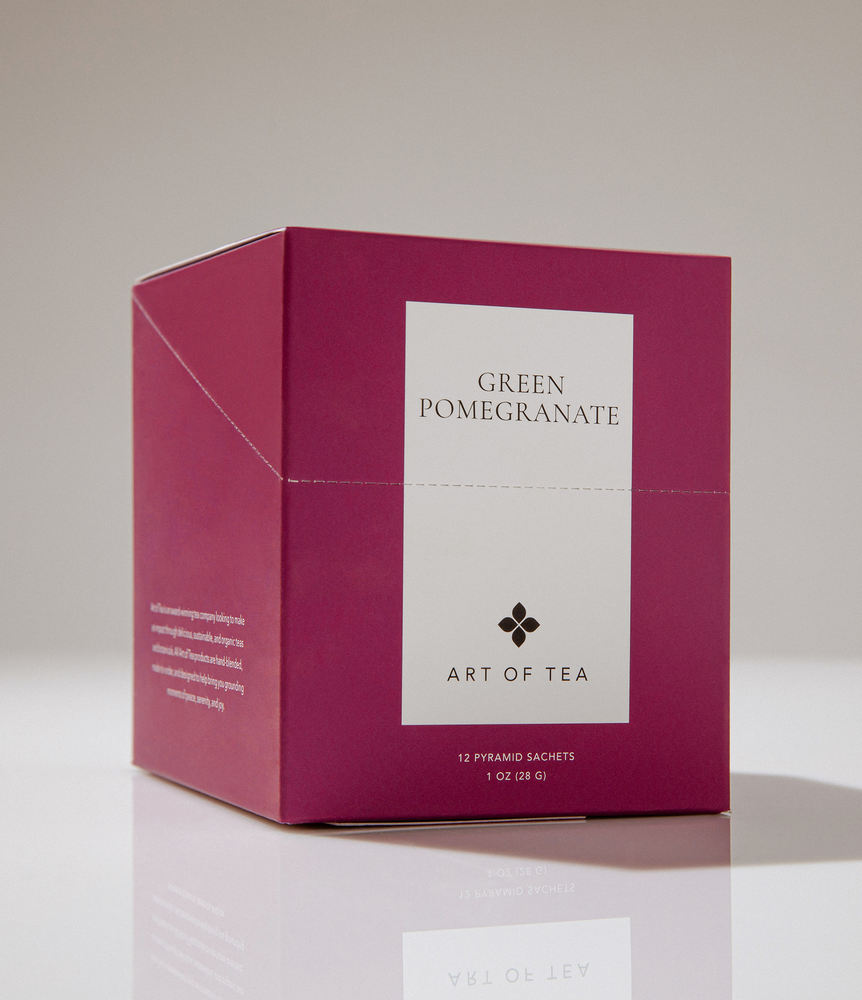 Green Pomegranate Tea Teabag Sachets