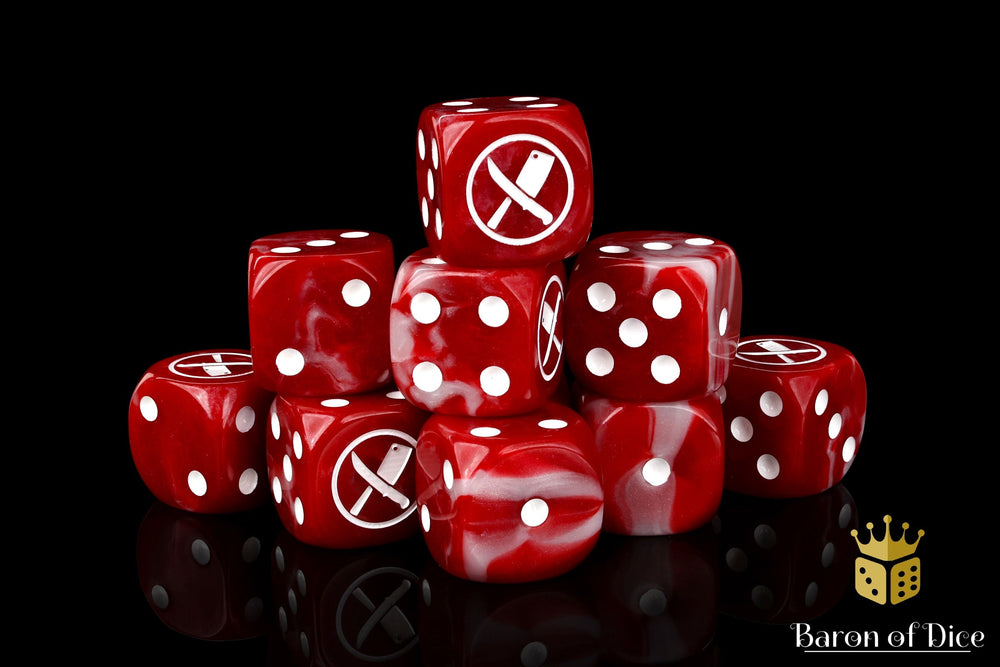 The Butchers - Guild Ball Dice (Official) (ONLINE ORDER ONLY)