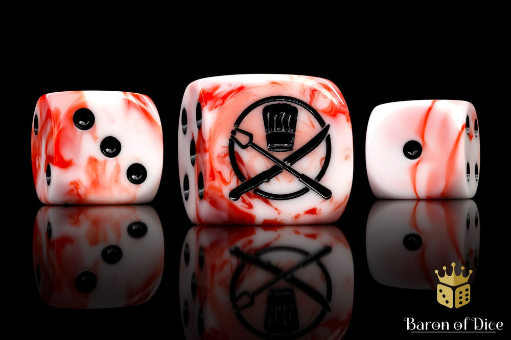 The Cooks - Guild Ball Dice (Official) (ONLINE ORDER ONLY)