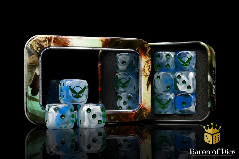 The Falconers - Guild Ball Dice (Official) (ONLINE ORDER ONLY)