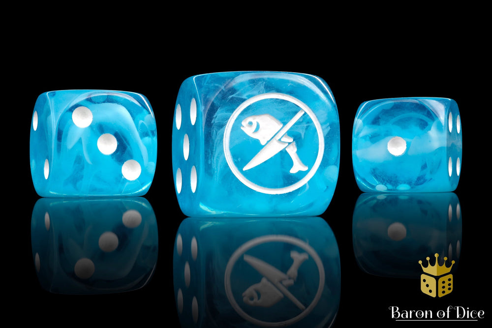 The Fishermen - Guild Ball Dice (Official) (ONLINE ORDER ONLY)
