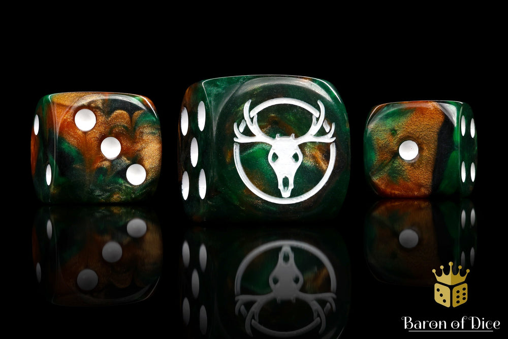 The Hunters - Guild Ball Dice (Official) (ONLINE ORDER ONLY)