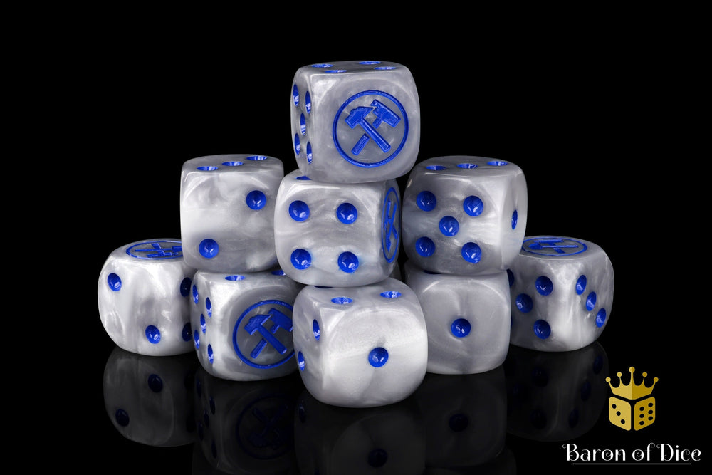 The Masons - Guild Ball Dice (Official) (ONLINE ORDER ONLY)