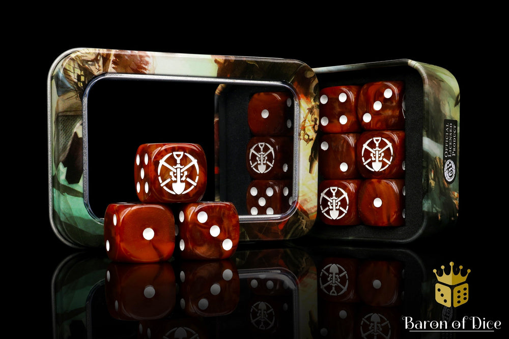 The Miners - Guild Ball Dice (Official) (ONLINE ORDER ONLY)