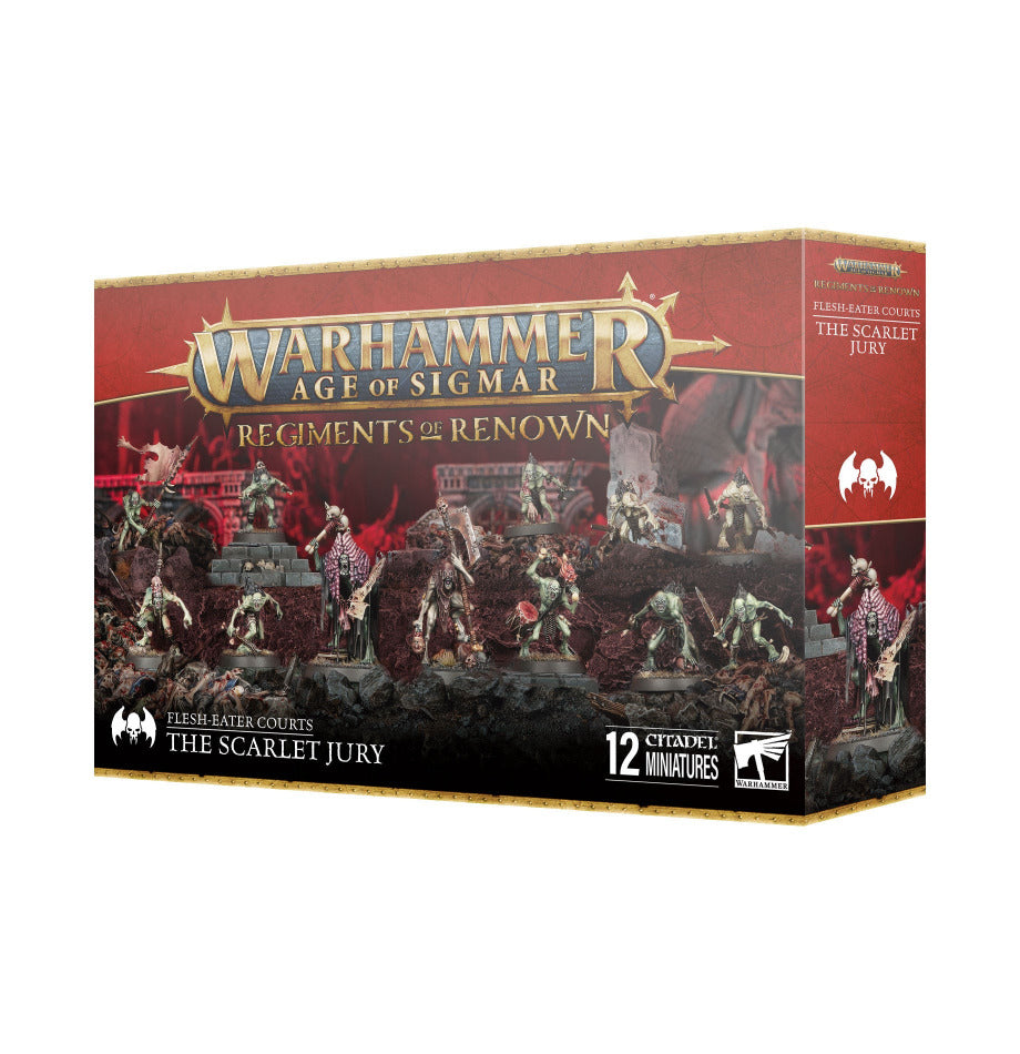 Warhammer: Flesh-eater Courts Regiments of Renown - The Scarlet Jury (ONLINE ORDER ONLY)