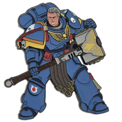 Foam Brain Mystery Loot: 40K Enamel Pins - Ultramarines vs Tyranids