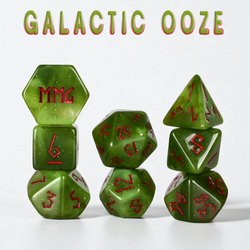 PRE-ORDER || Galactic Ooze Resin Dice Set
