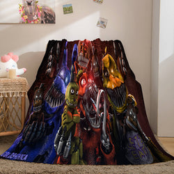 Game Five Nights at Freddy's Cosplay Blanket Flannel Caroset Throw (Online Order Only)