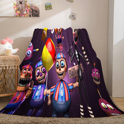 Game Five Nights at Freddy's Cosplay Blanket Flannel Caroset Throw (Online Order Only)