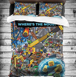 Game Roblox Cosplay Bedding Set Quilt Covers Without Filler (Online Order Only)